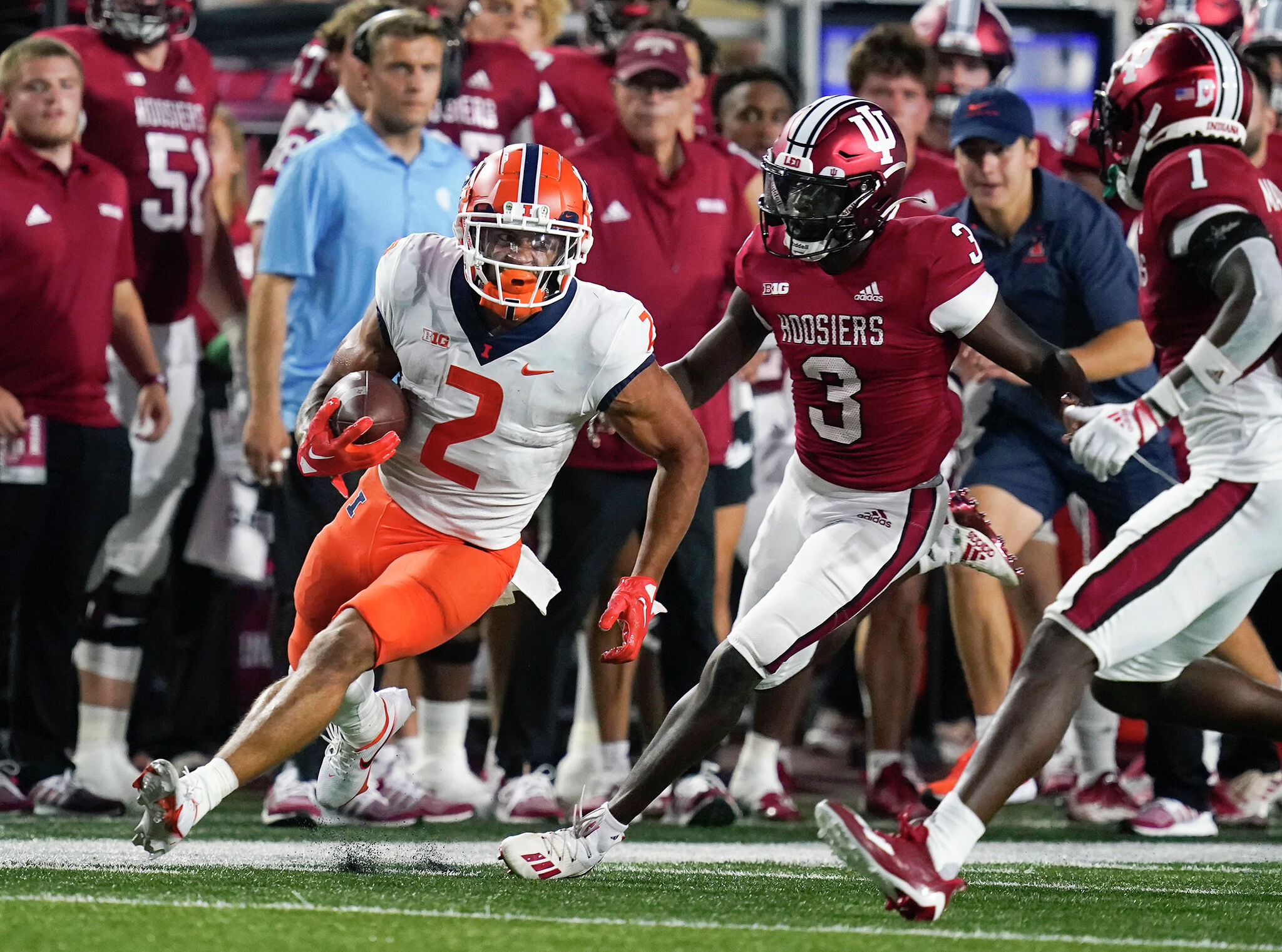 Illinois will play host to Virginia at 3 p.m. Saturday