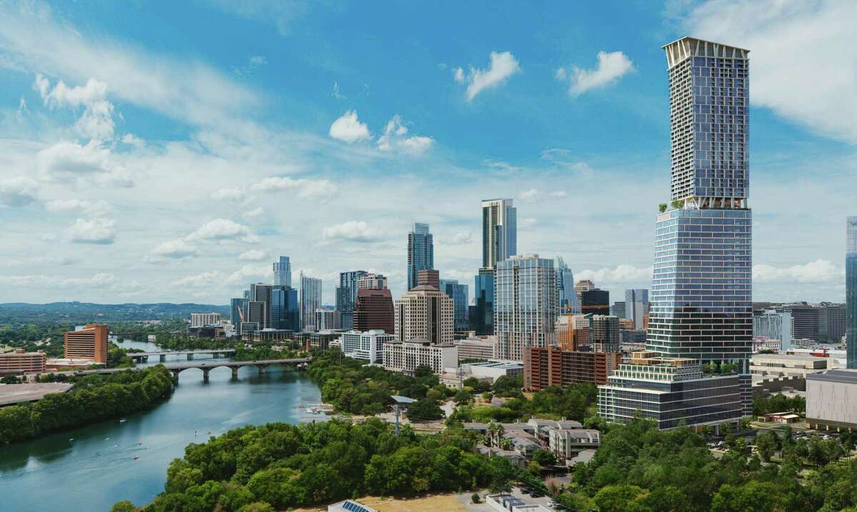 Waterline, a mixed-use tower planned to rise 1,022 feet in Austin, is expected to become the tallest tower in Texas when it opens in 2026, surpassing what is currently the tallest tower in the state in Houston.