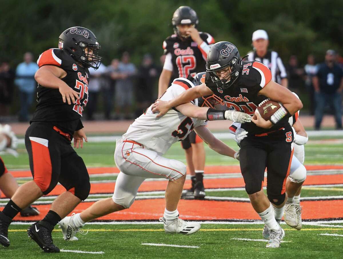 Shelton's defense had five interceptions in the win over Ridgefield