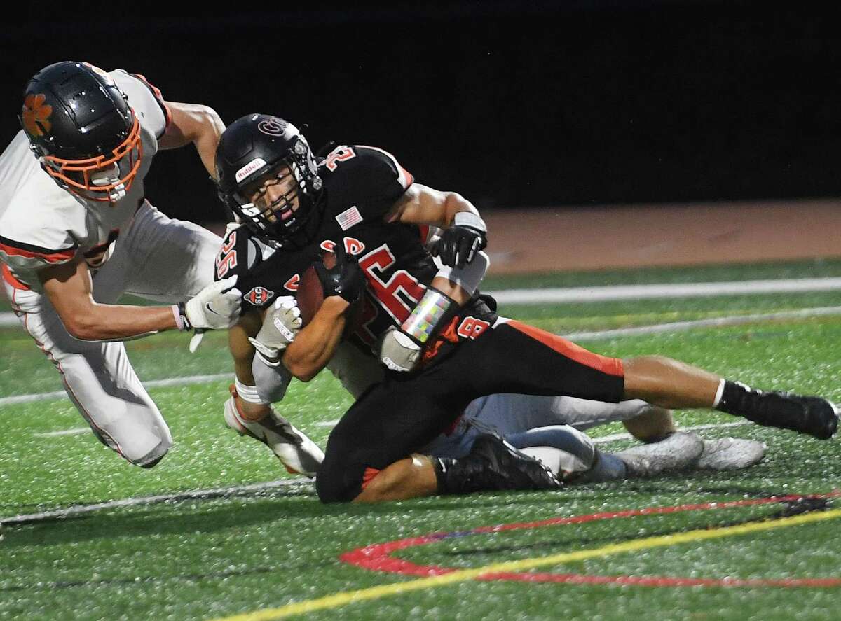 Shelton's defense had five interceptions in the win over Ridgefield