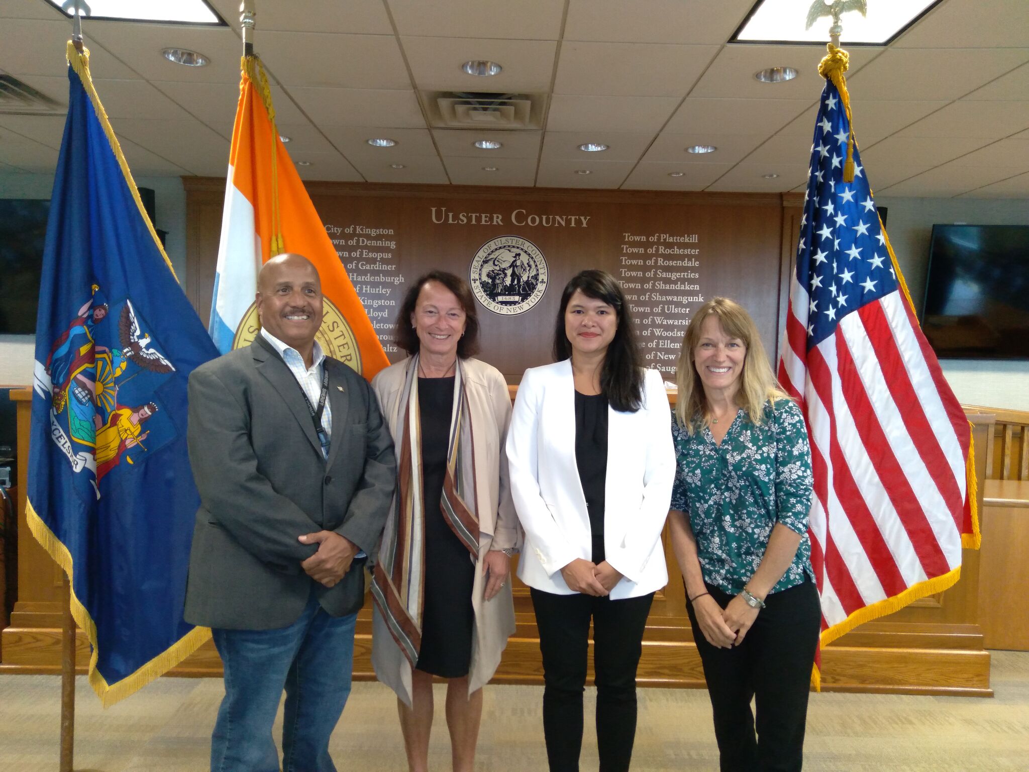 Johanna Contreras sworn in as acting Ulster County executive - Vimarsana News