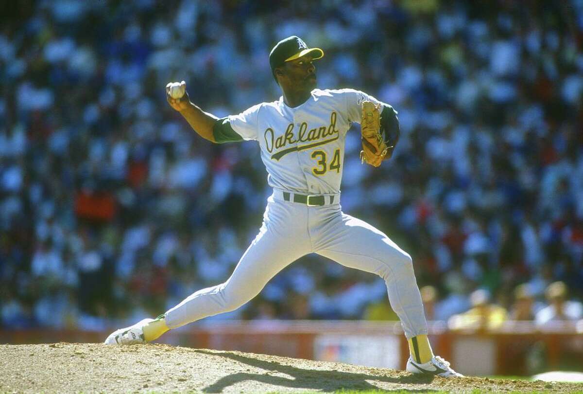 Dave Stewart wore A's No. 34 with Rollie Fingers' blessing. Now