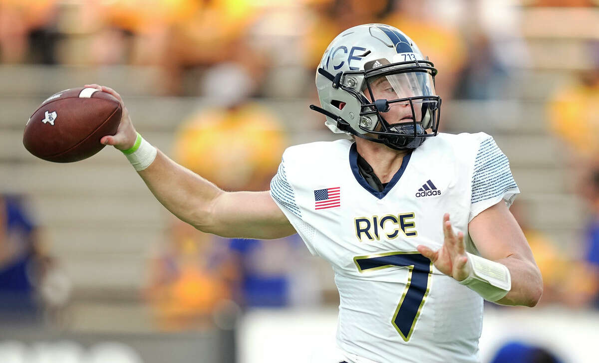 With six touchdown passes against McNeese, T.J. McMahon had the most for a Rice quarterback in a game since 2016.