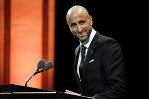 'An inspirational player:' Ginobili revels in Hall of Fame moment