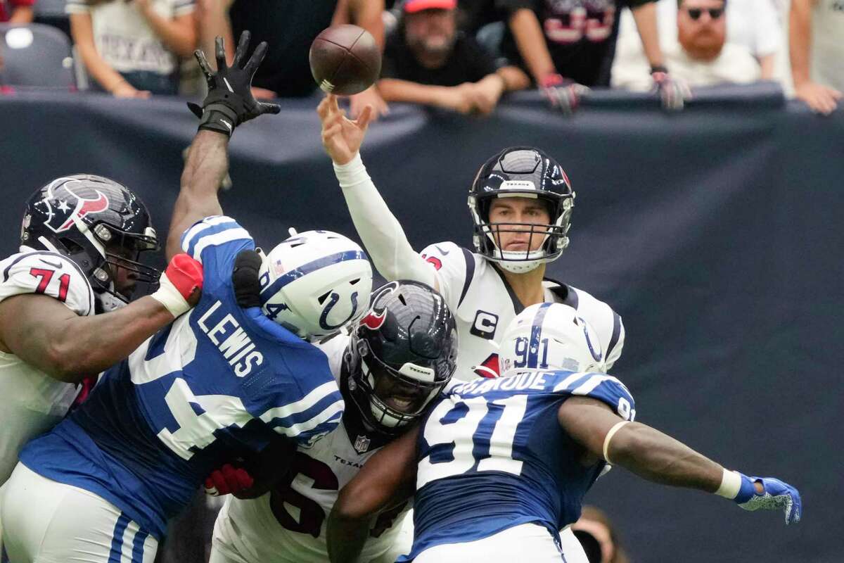 Colts vs. Texans: Colts showed up in Houston, but not many fans did