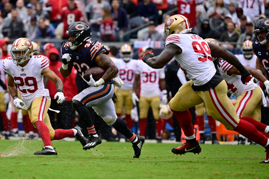 49ers benefit from weird unsportsmanlike conduct penalty by Bears