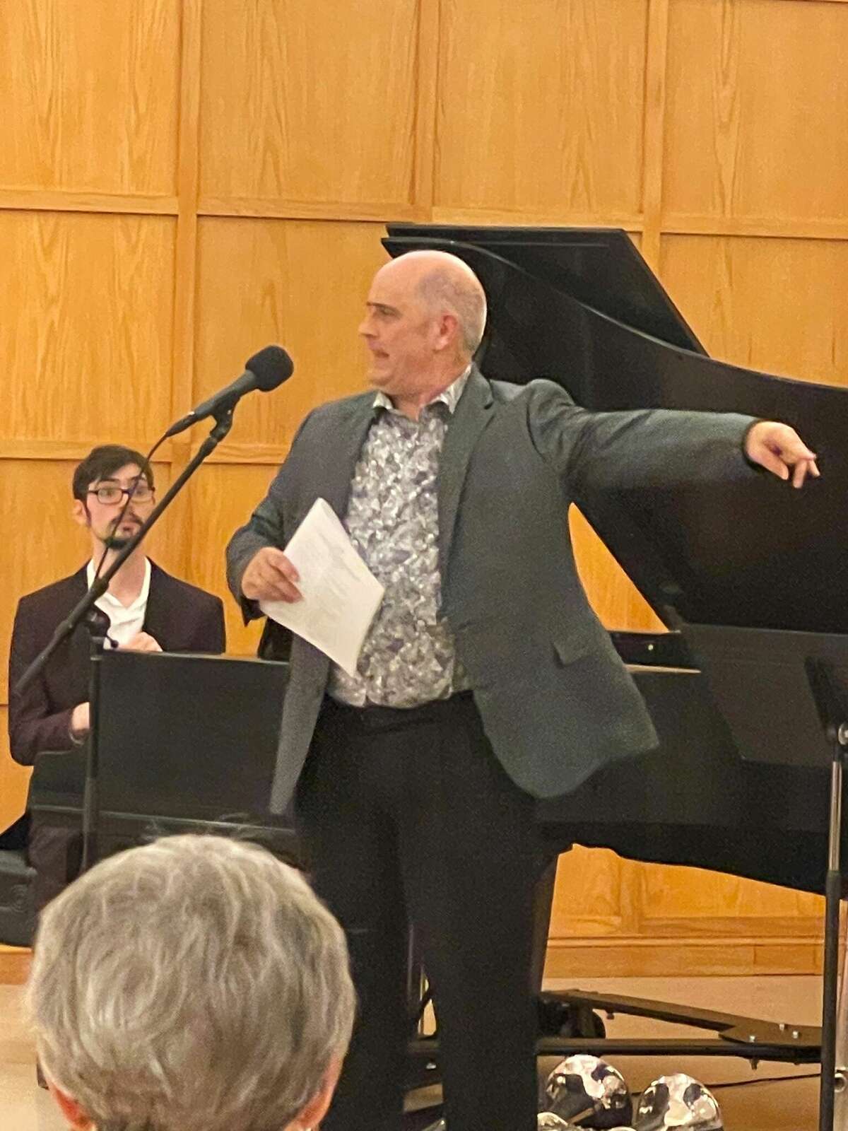 Tuba Bach held their first concert over the weekend, with Alvin Waddles and Noah Mallett — along with percussionist David Hall.