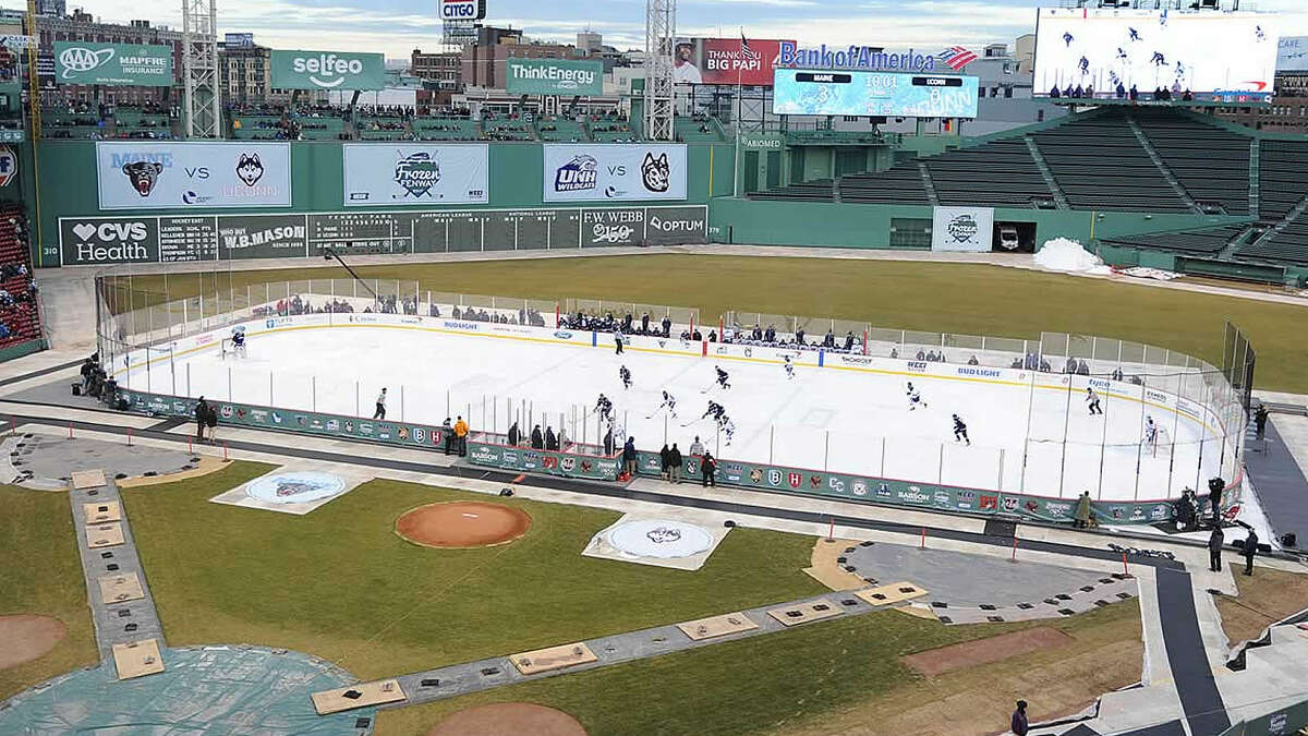 UConn will face Maine at Fenway Park in Boston on Jan. 17, 2023.