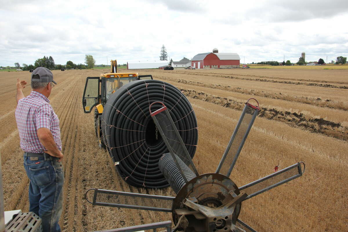 Controlling the amount of water in the ground is vital for farming.