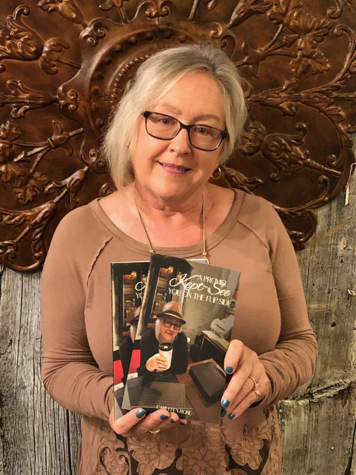 Carlleen Rose, owner of Old Pioneer Store and Emporium will host a book signing at Artworks on Thursday. Her recently published book is dedicated to Jack Batdorff.
