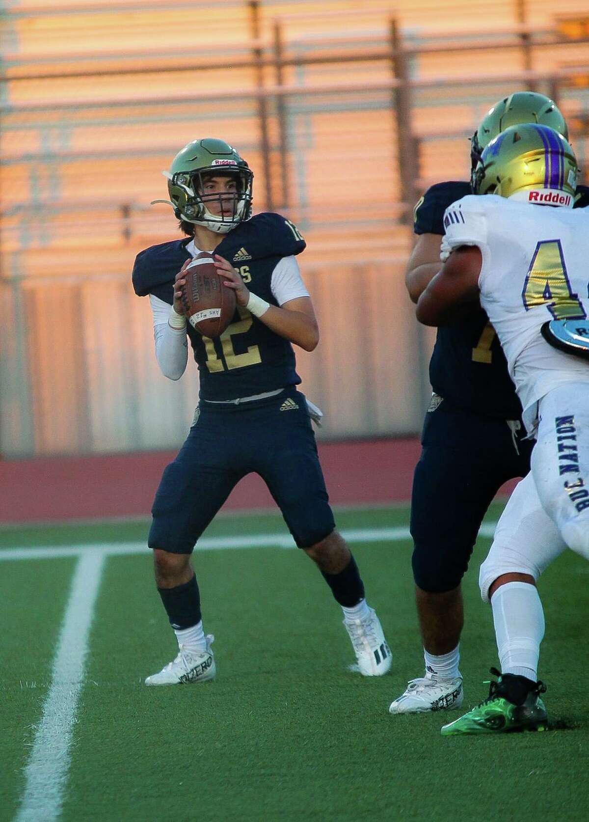 Jeremy Gabrillo and the Alexander Bulldogs fell to Corpus Christi Miller on Saturday.