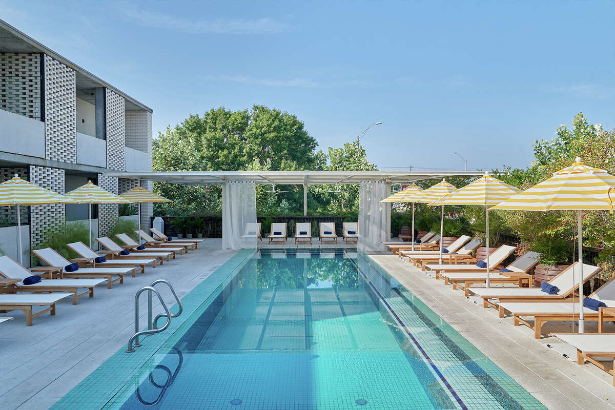 The South Congress Hotel, in the trendy South Congress district of Austin, has a courtyard pool that was made for Instagram.