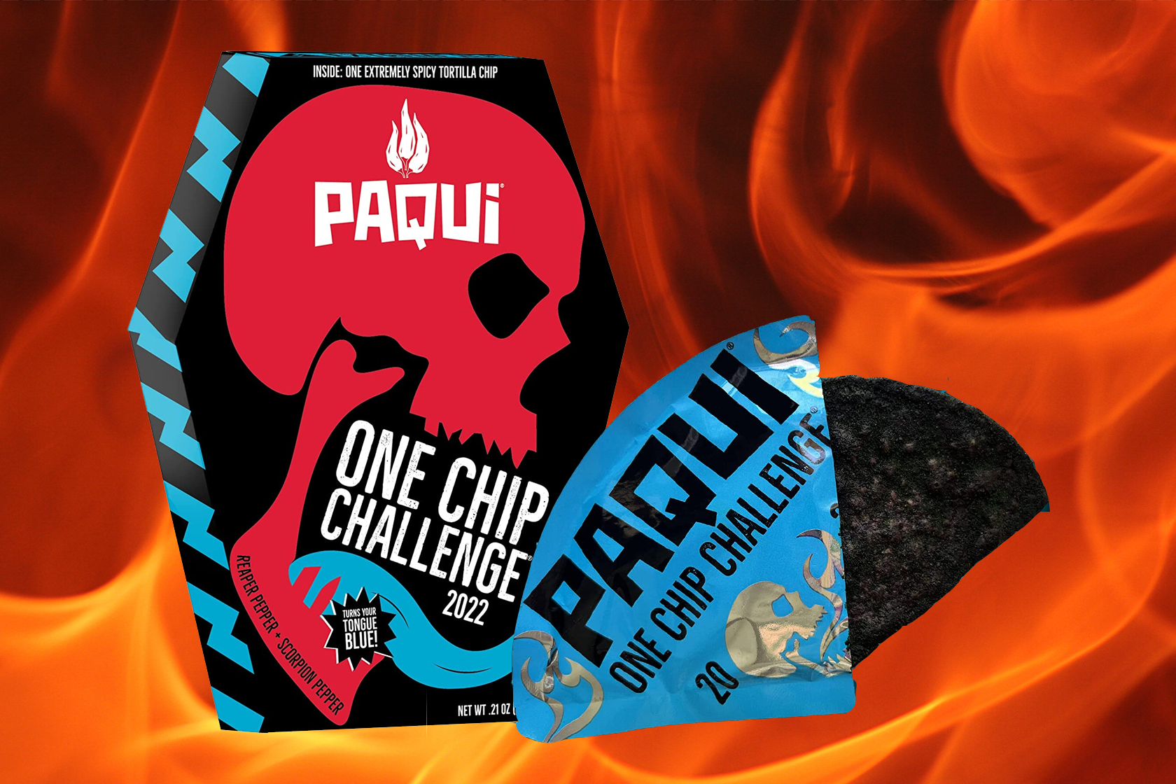 Paqui's 'One Chip Challenge': The spiciest chip in the world is $9 on