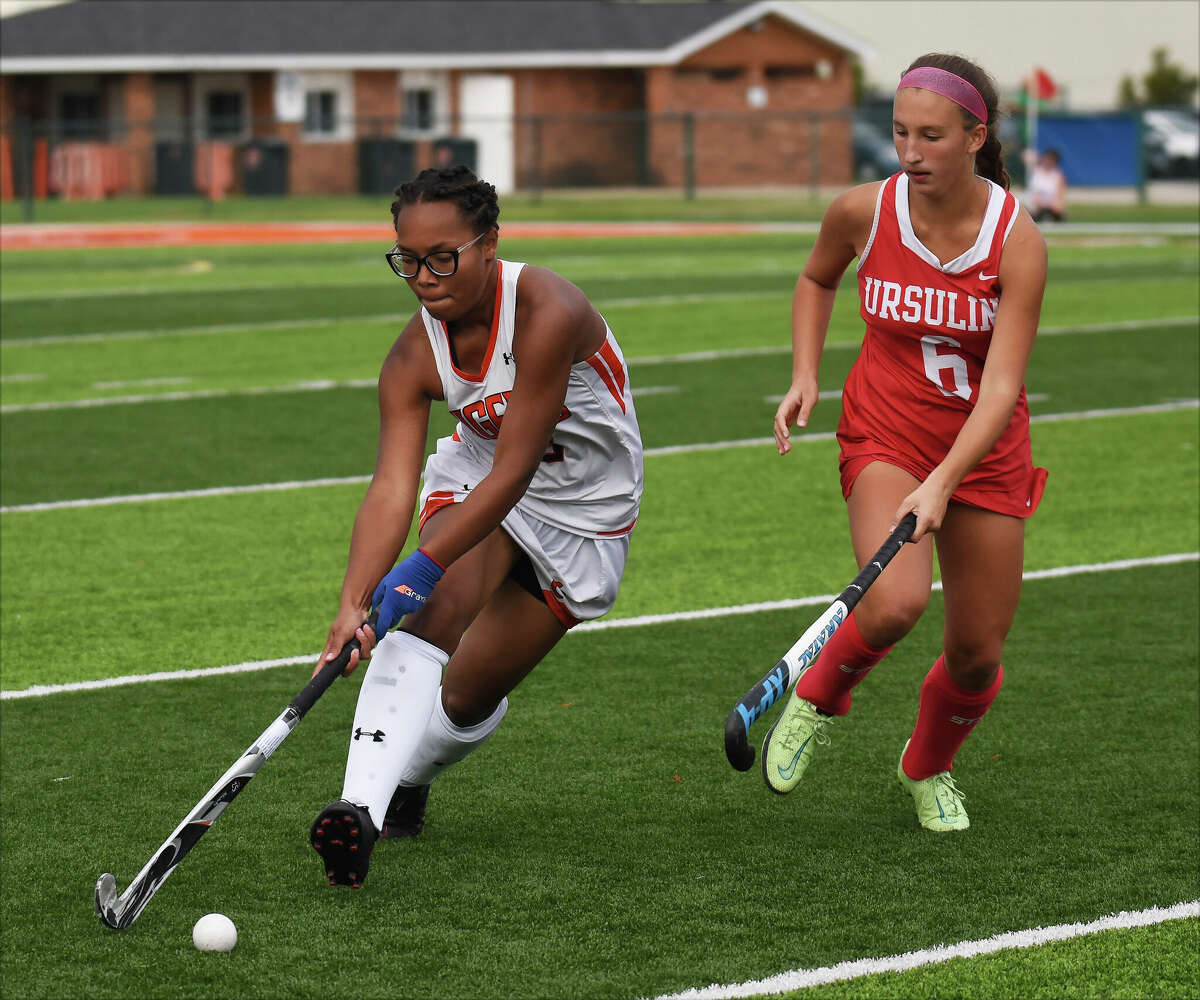 Edwardsville's Tehani Johnson scored the game's only goal in a 1-0 victory for the Tigers over Eureka.