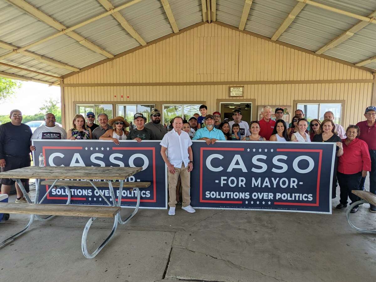 Former City of Laredo Council Member Alfonso “Poncho” Casso announced his official running for mayor with a major kickoff event with supporters that came and went throughout the day on Sunday Sept. 11, 2022. 