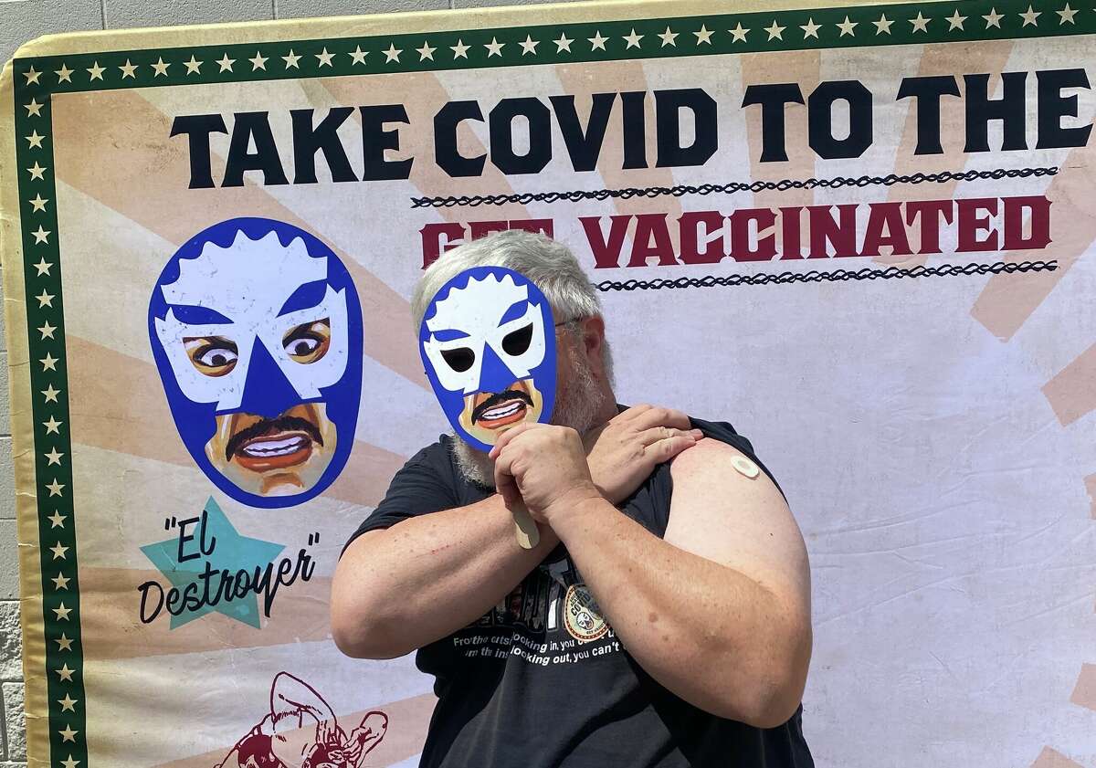 The Texas Department of State Health Services held pop-up COVID-19 vaccination events last week at Walmart stores in San Antonio. The events will come to Walmart stores in Houston on Wednesday and Thursday.