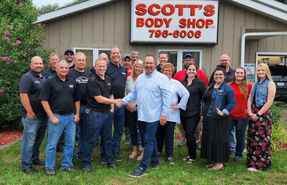 Scott's Body Shop Car Center Big Rapids with new owner