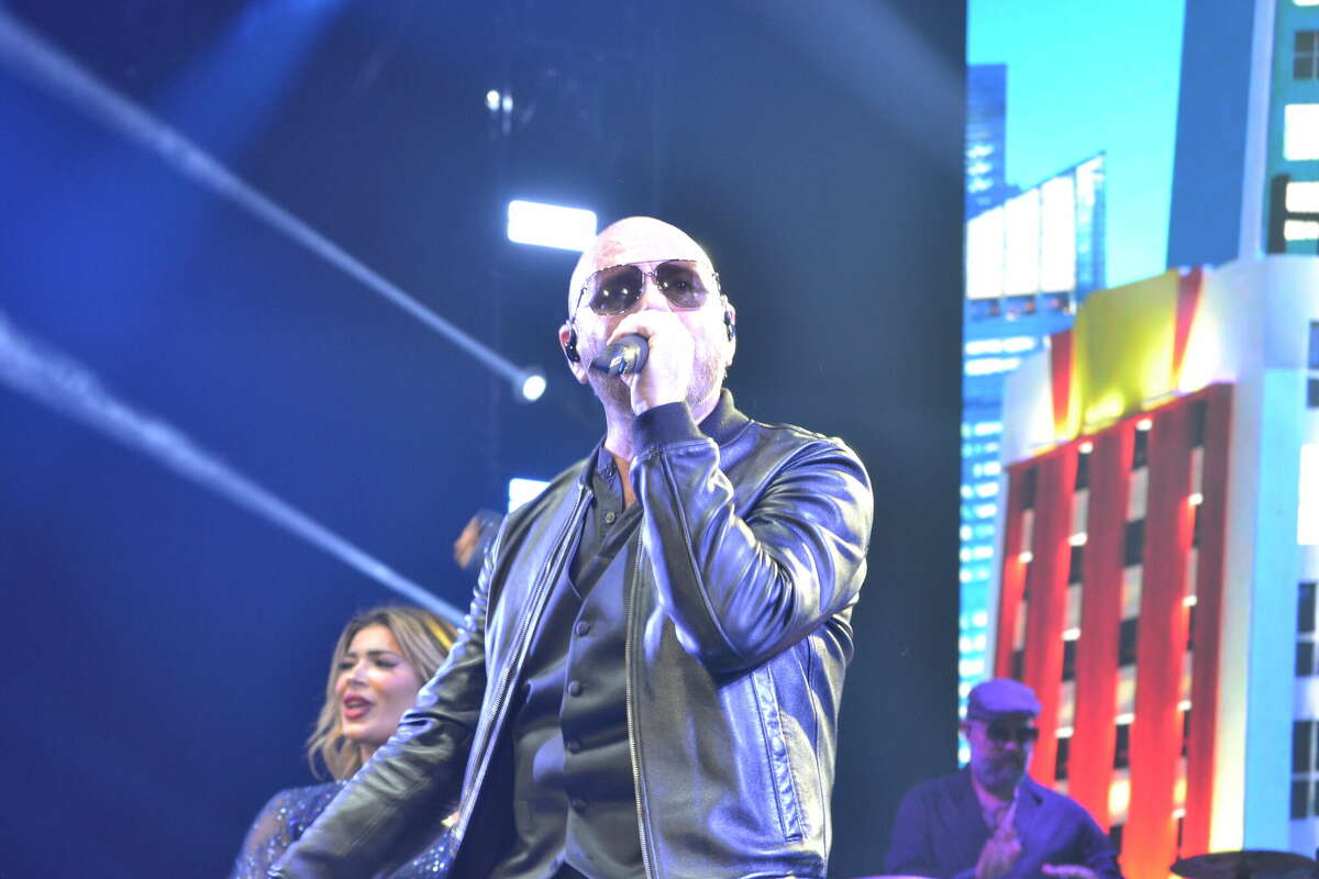 Pitbull and Iggy Azalea performed at Sames Auto Arena on Saturday September 10, 2022.