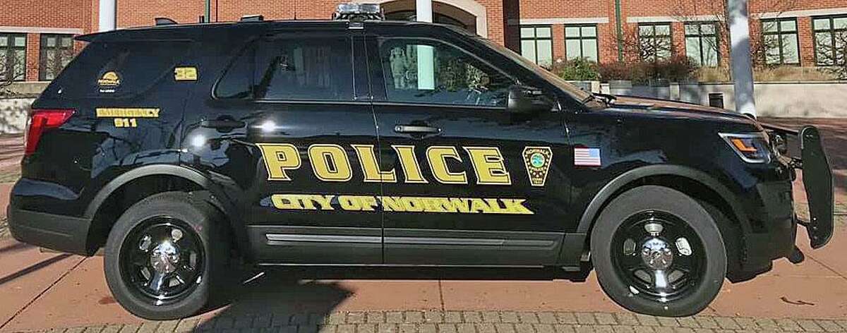 Norwalk police vehicle. 