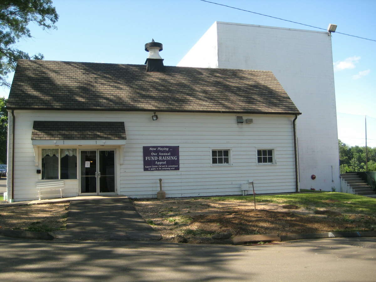   In 1972, a nomadic community theater group, a program of the the city’s Parks & Recreation Department, was offered space in the newly municipally acquired Sterling Farms campus. They asked the then-artistic director, Albert Pia to pick a barn for his theatre. Originally named The Sterling Barn Theatre, it is now known as The Kweskin Theatre, seen here in August 2009. 