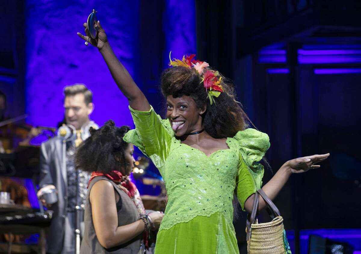 Kimberly Marable stars as Persephone in the touring production of "Hadestown." The Tony-winning musical is making its San Antonio debut at the Majestic Theatre.