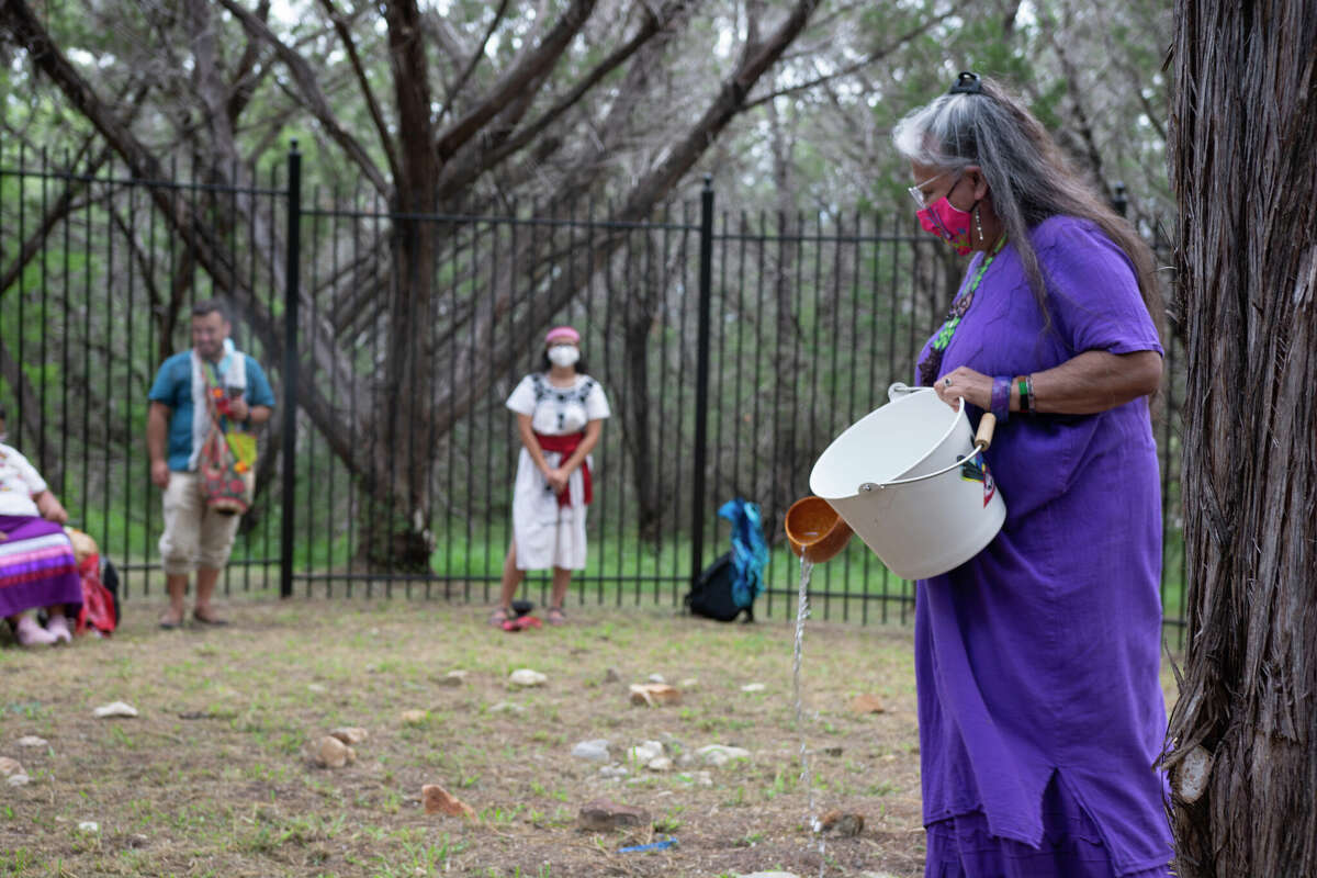 The Miakan-Garza Band has reburied 11 sets of ancestral remains in San Marcos.