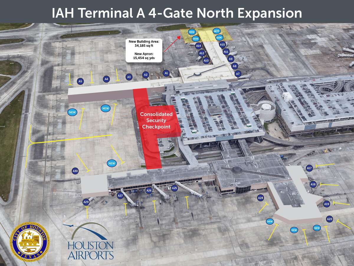 Houston's IAH to modernize, expand terminal with 40M federal grant