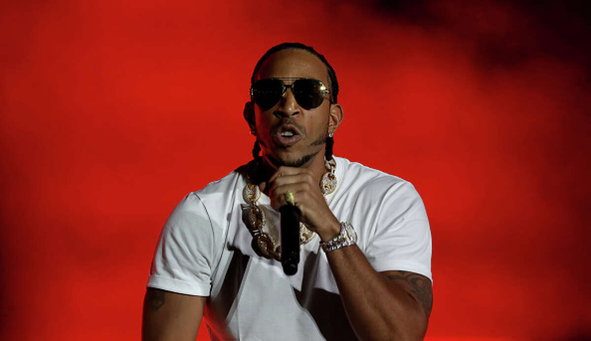 Rapper/actor Ludacris performs during the 2022 Lovers & Friends music festival in Las Vegas.
