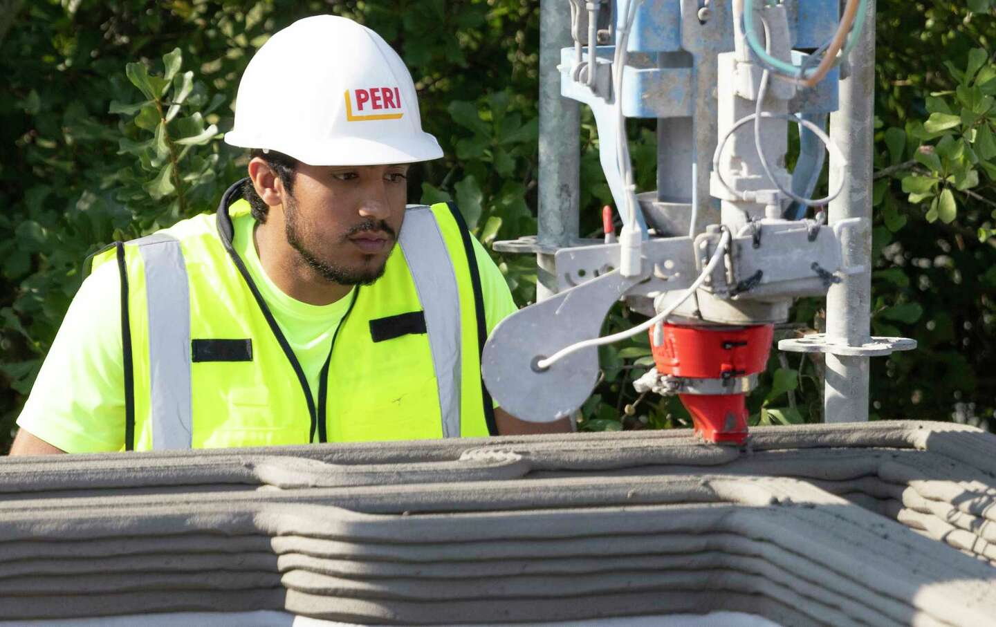 The first 3D-printed, two-story concrete home in the U.S.