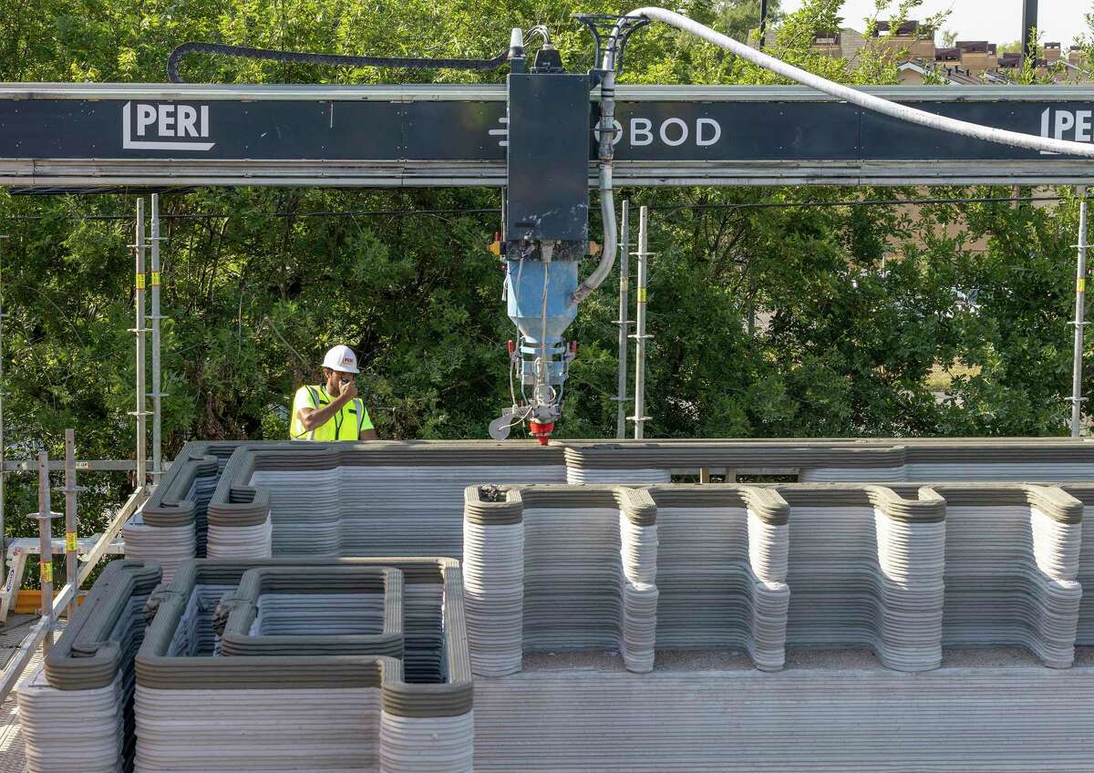 The first 3Dprinted, twostory concrete home in the U.S.