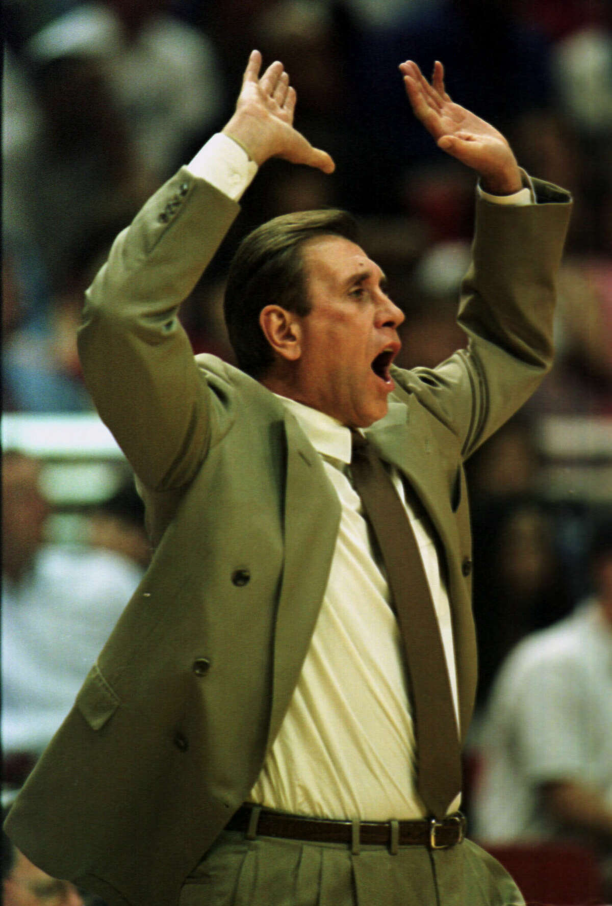 Rudy Tomjanovich was head coach of the Houston Rockets.u00a0
