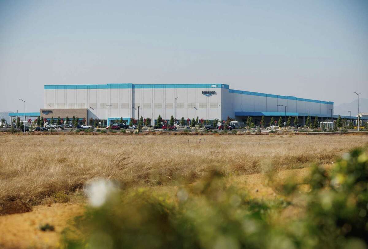 An Amazon distribution center in American Canyon.