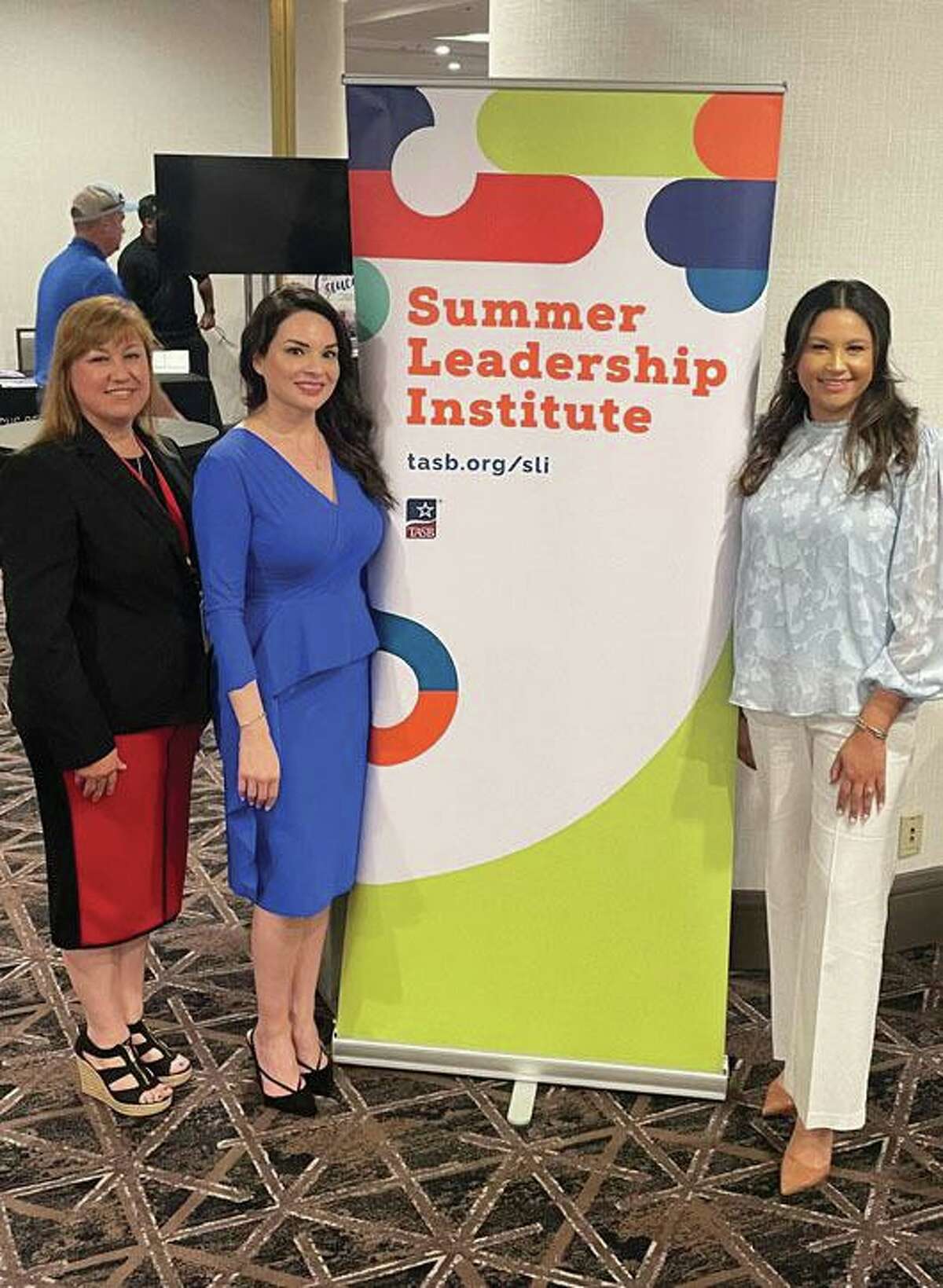 Aliza Flores Oliveros, Dr. Linda J. Garza and Ileana J. Moreno presented on the importance of students’ mental health at the Texas Association of School Boards’ Summer Leadership Institute.