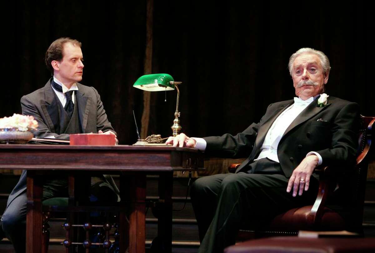 Ken Ruta (right) appears with Anthony Fusco in “The Voysey Inheritance” at American Conservatory Theater in 2005.