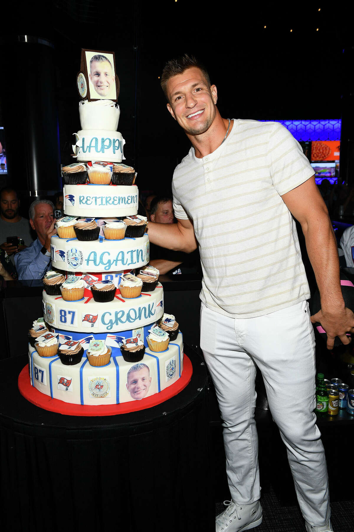 Inside Rob Gronkowski's Retirement Party at FanDuel Sportsbook