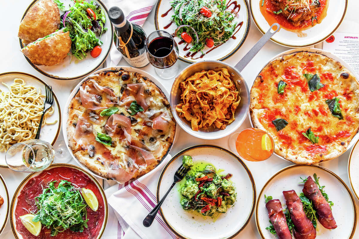 A selection of Italian dishes from Numero28 in Highland Village.