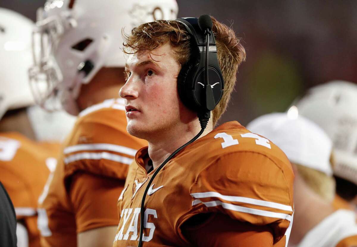 Charles Wright has progressed in his time at Texas and could be called upon Saturday against UTSA due to injuries to Quinn Ewers and Hudson Card.
