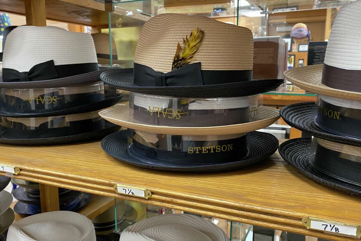Fedoras are the only sensible hat choice from Penner's, which has lots of options for you to choose from.