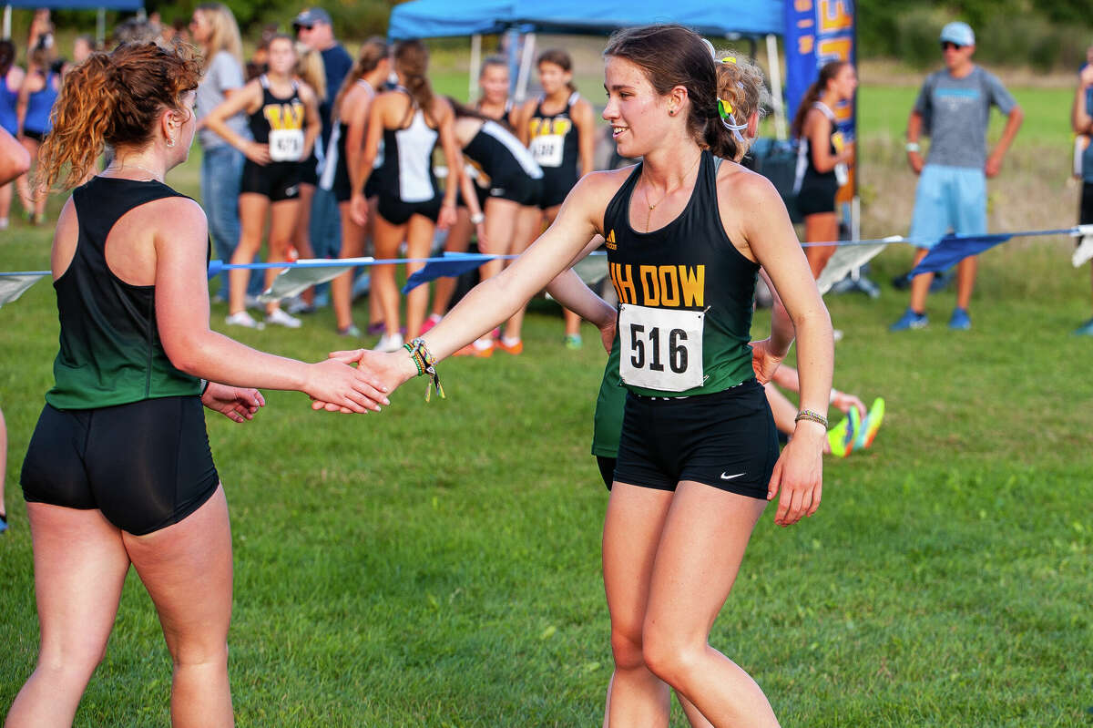 PHOTOS Dow and Midland track teams run at Northwood