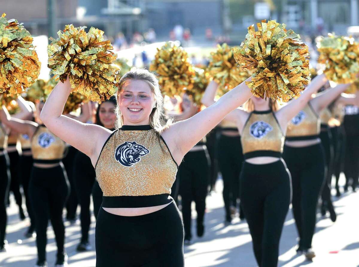 Conroe High Tigers roar into with annual parade