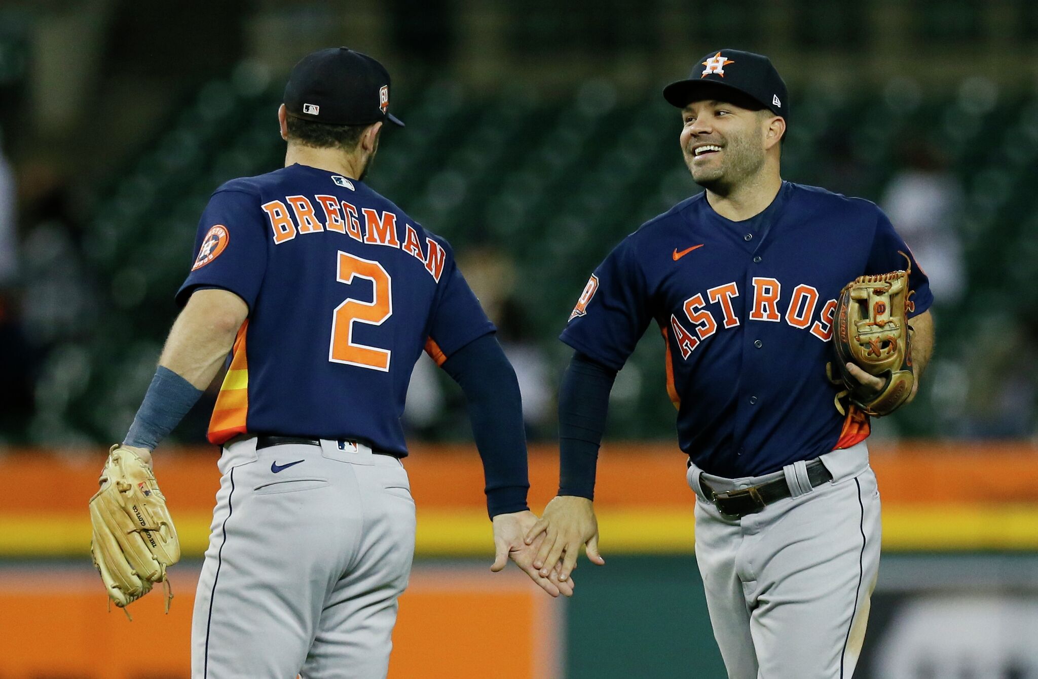 Alex Bregman Houston Astros 1980s Home Baseball Throwback 