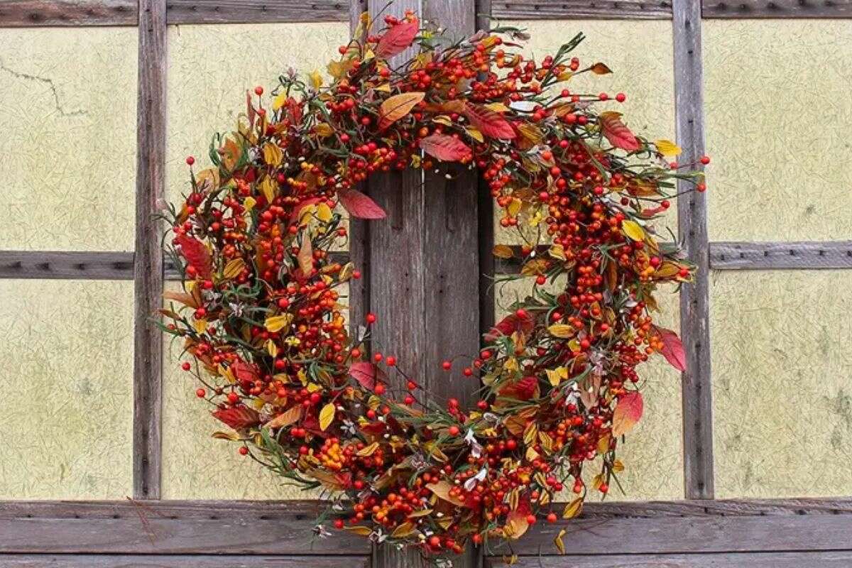 Story photo for 25 best Amazon door wreaths to celebrate fall