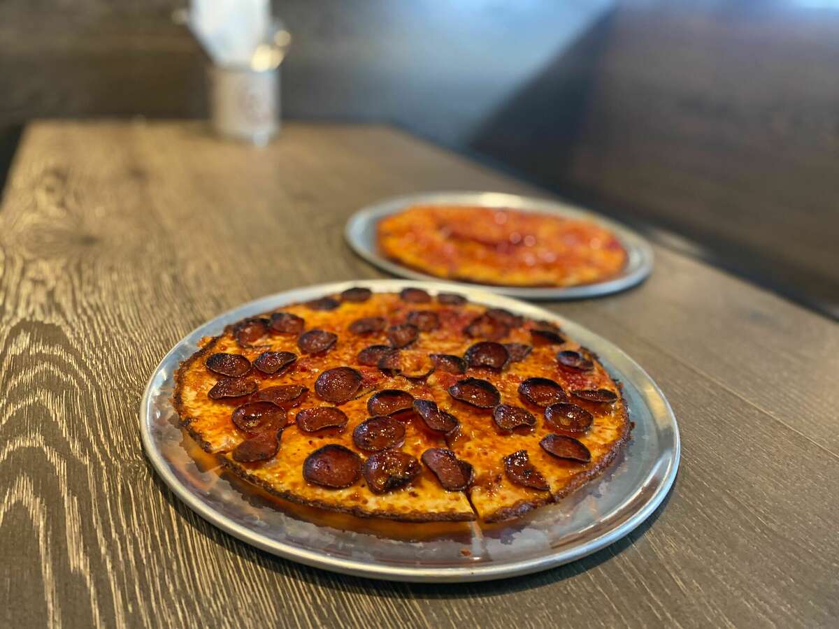 The Shy-Roni pepperoni pizza at Sparrow Pizza Bar in West Hartford.