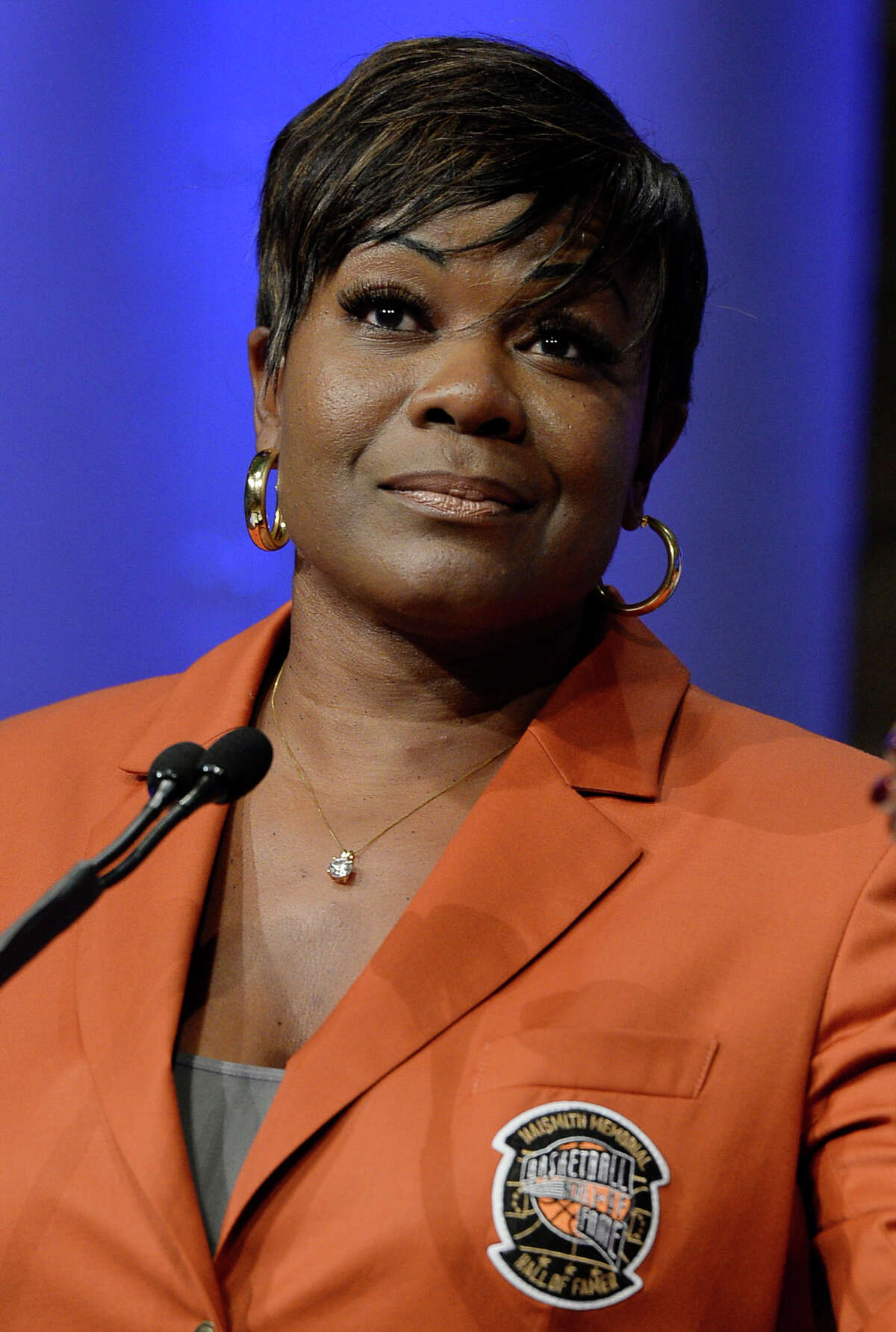 Sheryl Swoopes, queen of the Nike shoe, at event in Mechanicville