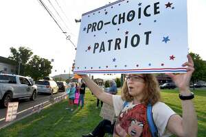 In New Milford and Danbury, protesters are split on abortion