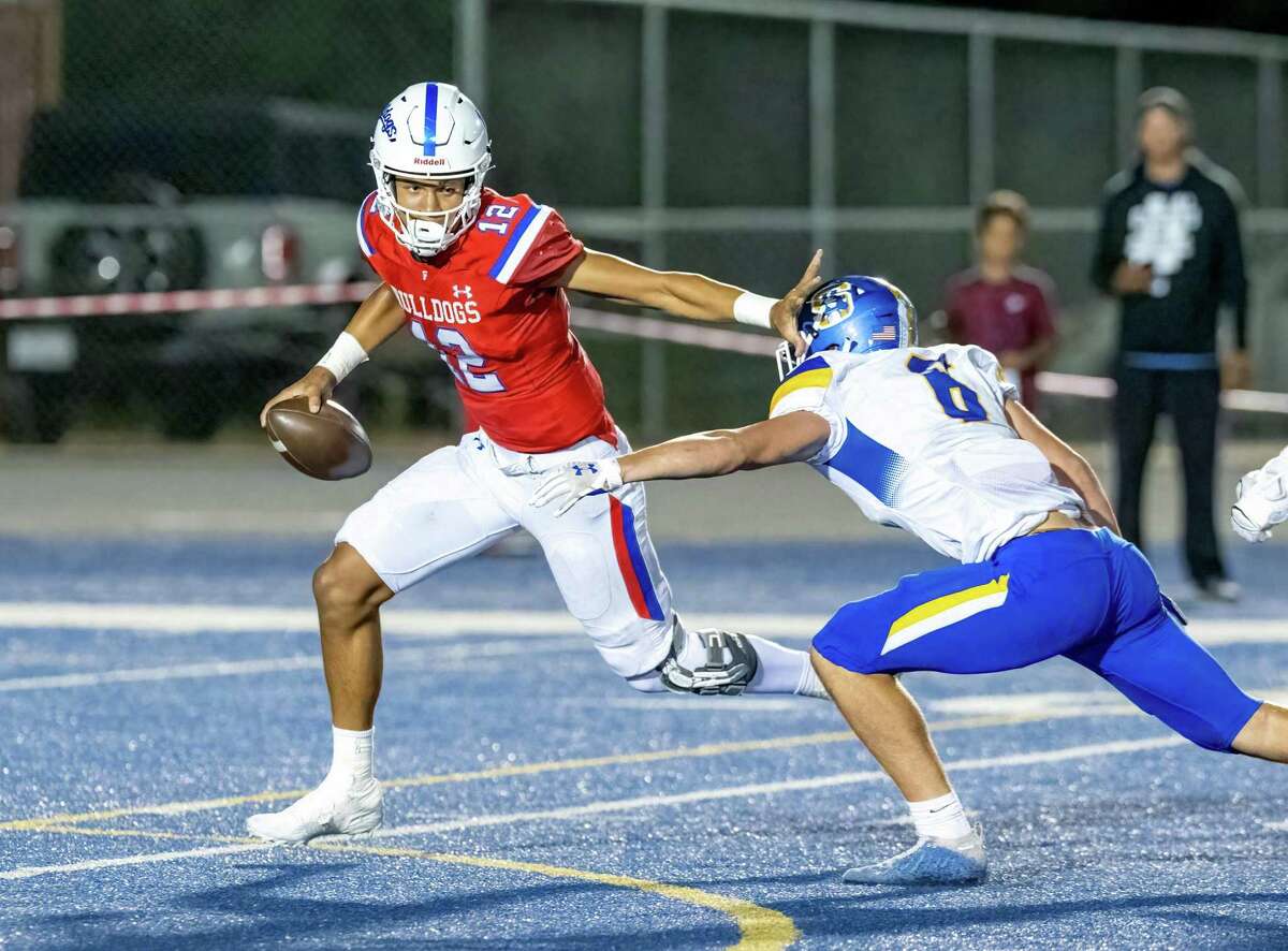 Folsom junior quarterback Austin Mack has completed 56 of 80 passes for 833 yards with 10 touchdowns and no interceptions in three games.