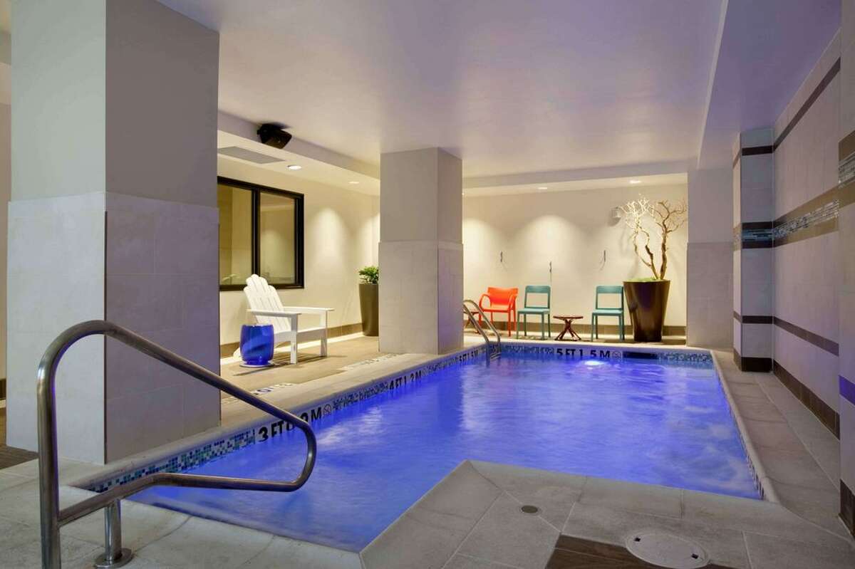 The indoor pool at Home2 Suites by Hilton San Antonio Downtown is fairly small but makes for a nice place to relax with a quick soak after exploring the city. The hotel is in a plum location, about a block from the River Walk.
