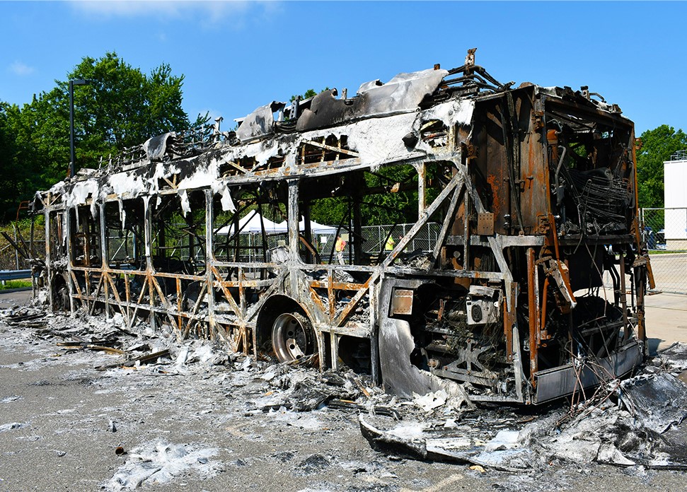 CT electric bus fire remains focus of federal, state probes