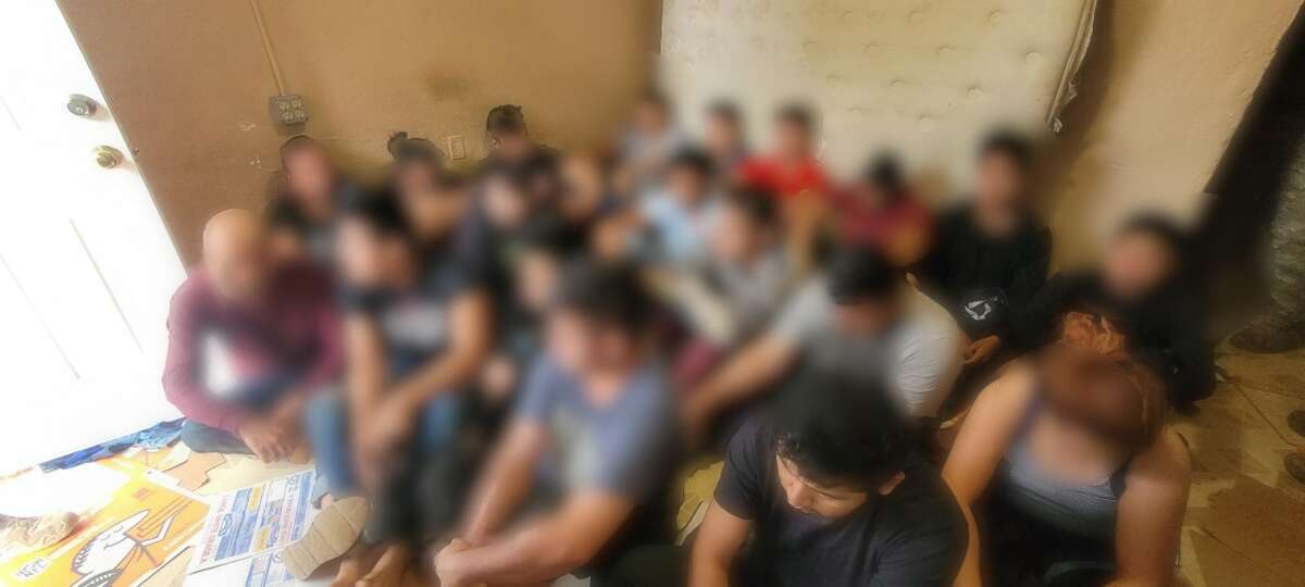 U.S. Border Patrol agents along with the Webb County Precinct 2 Constable's Office and the Webb County Attorney's Office discovered 19 migrants inside a stash house on Sept. 15.