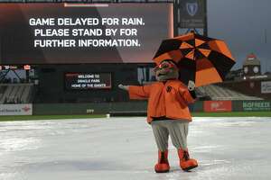 Giants’ Sunday season series finale with Dodgers at risk from rare rain
